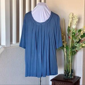 Soft Surroundings Blue Top